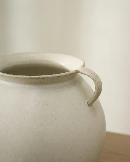 Matte Speckle Large Vase