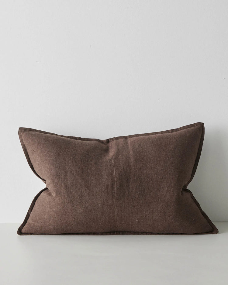 Weave Como Cocoa Linen Cushion
