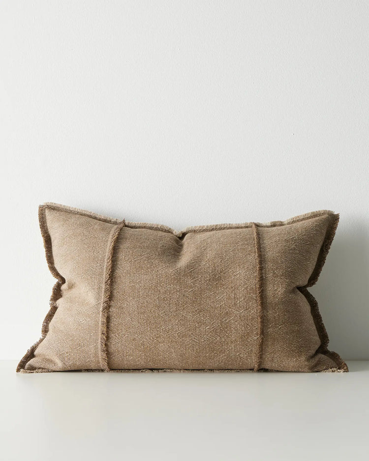 Weave Adela Cocoa Lumbar Cushion