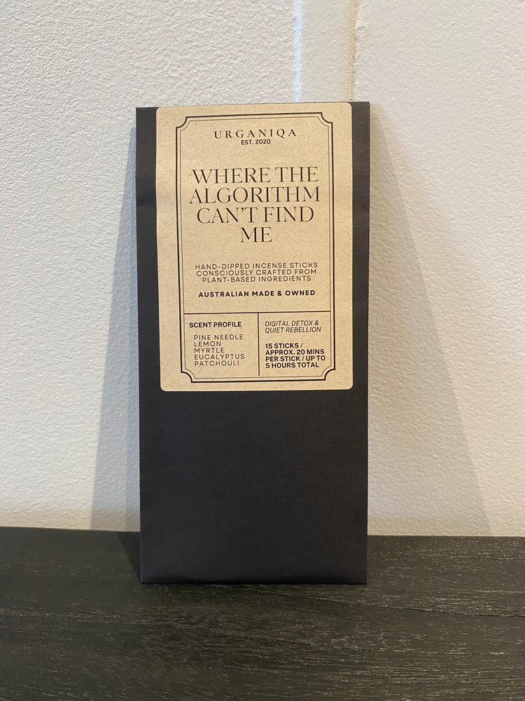 Where the Algorithm Can't Find Me Incense