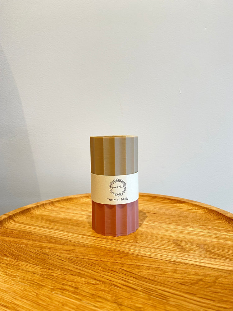 The Mini Millie Vase - Nude/Clay