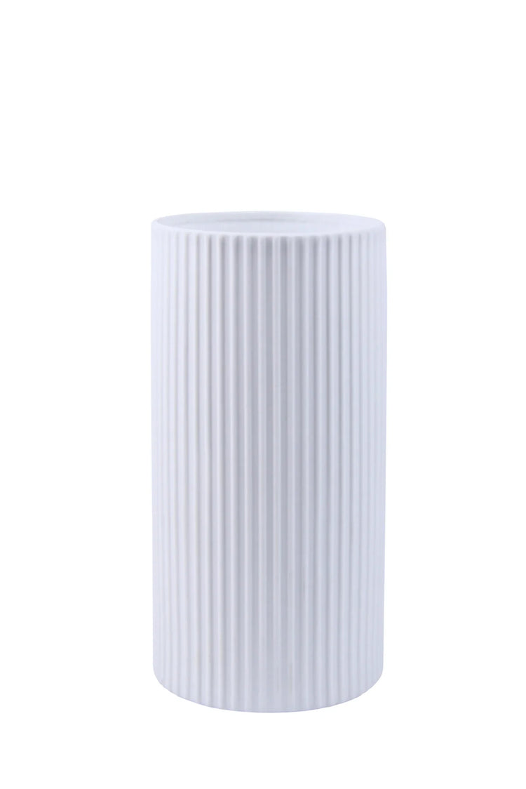 Cylindrical Lines Lamp Tall