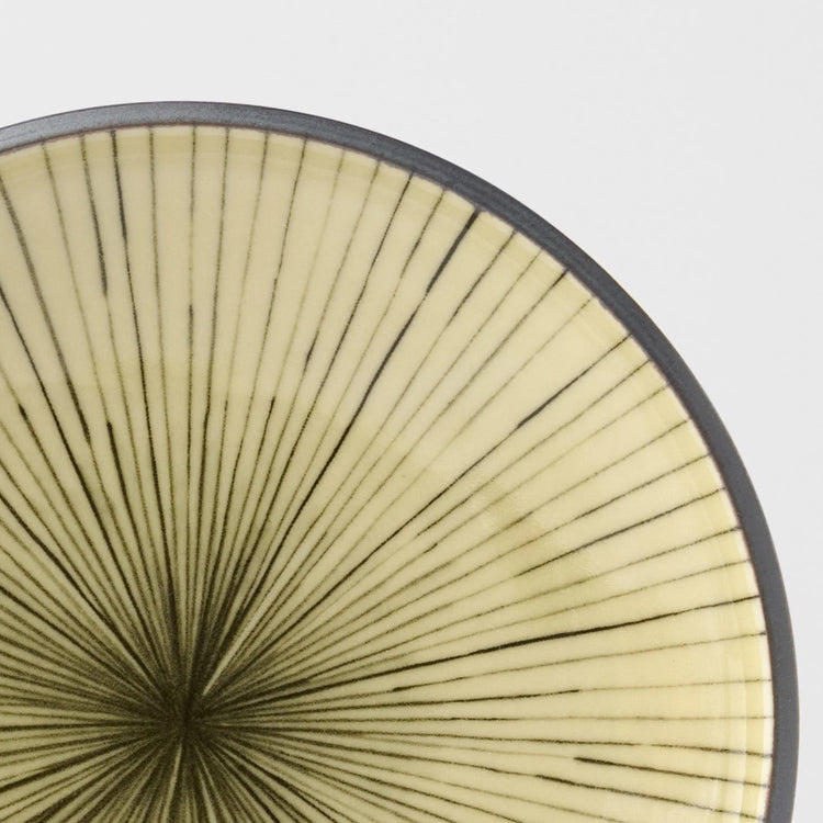 Made in Japan Green Converging Tapas Plate