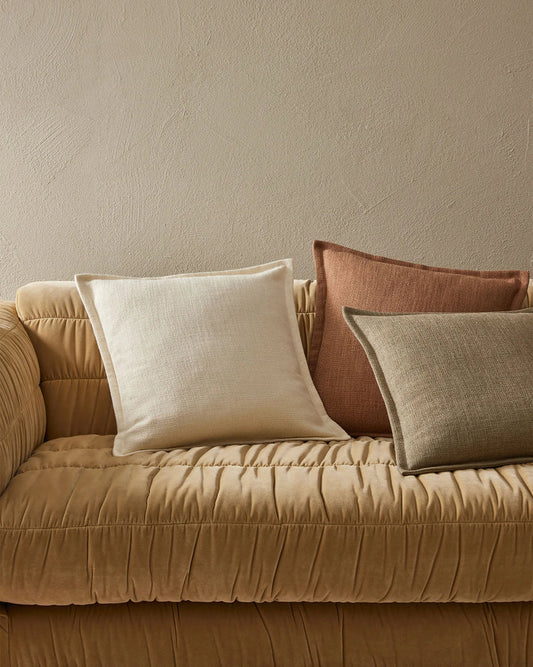 Weave Figlio Cushion Oyster