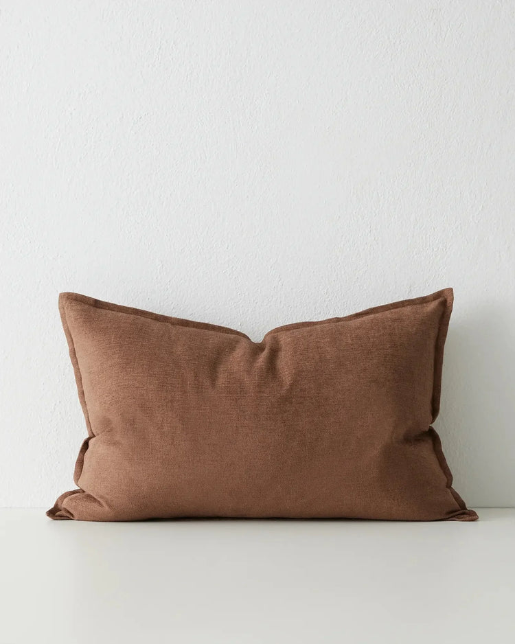 Weave Fiore Lumbar Cushion - Toffee