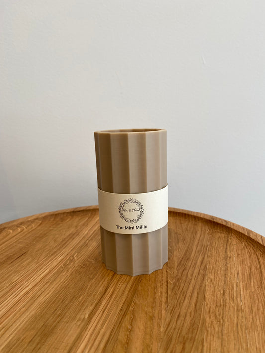 The Mini Millie Vase - Nude