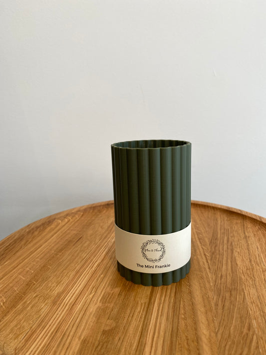 The Mini Frankie Vase - Olive