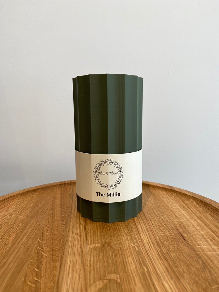 The Millie Vase - Olive