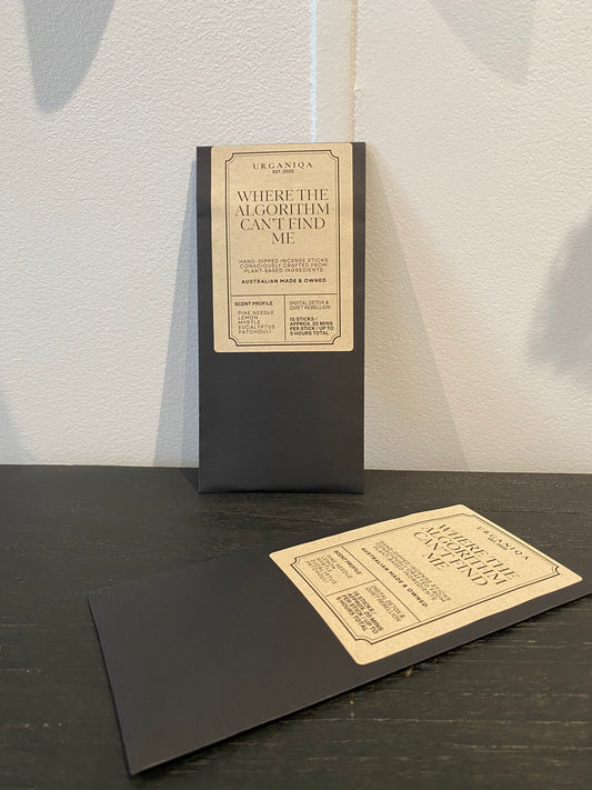 Where the Algorithm Can't Find Me Incense