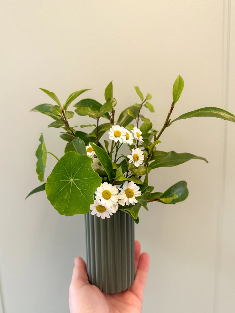 The Mini Frankie Vase - Olive