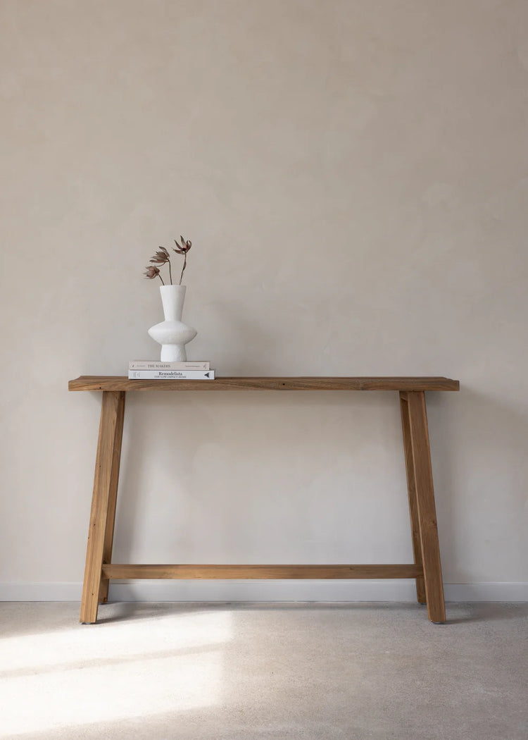 Jasmine Teak High Bench - Dark Teak