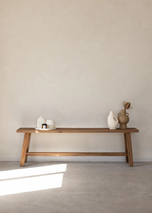 Jordy Teak Bench - Dark Teak