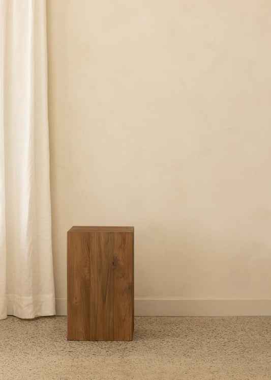 Dark Teak Plinth 30x50