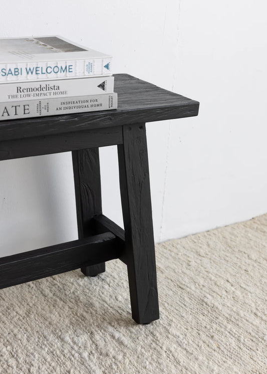 Jordy Teak Bench - Black
