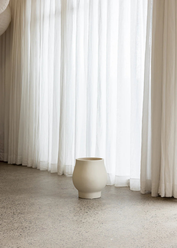 Kayu-Studio Tas Pot | Light Beige