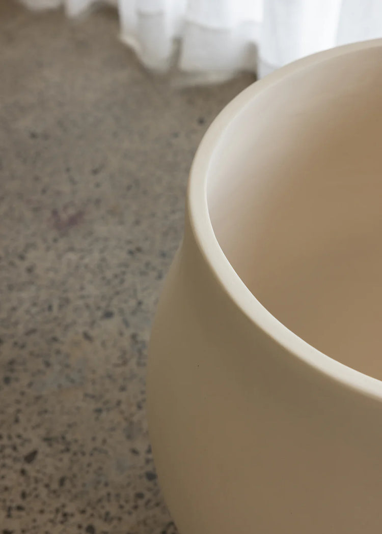 Kayu-Studio Tas Pot | Light Beige