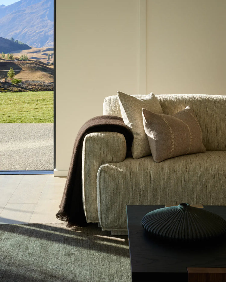 Weave Hyde Cocoa Throw