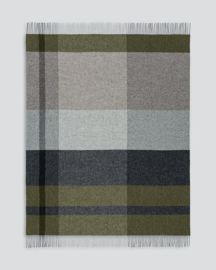 Baya Brunswick Olive Throw