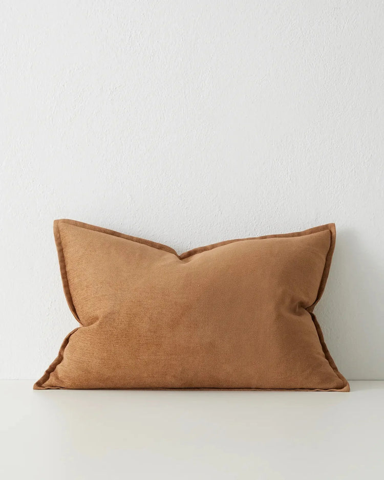 Weave Fiore Lumbar Cushion - Ochre