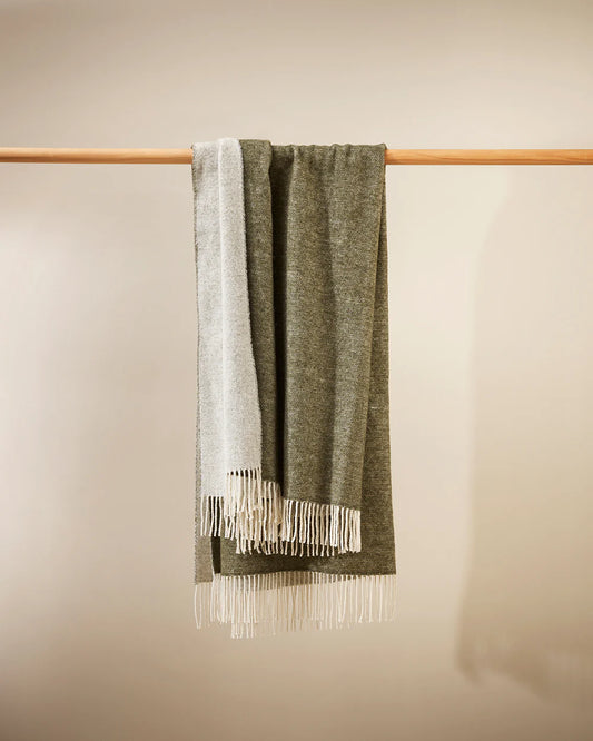 Baya Casa Kale Merino blend Throw