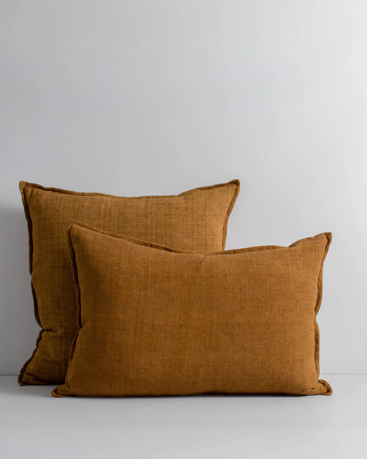 Baya Cassia Cushion - Tobacco