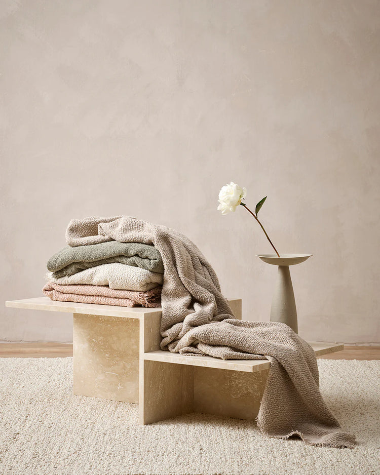 Baya Cromwell Throw - Taupe