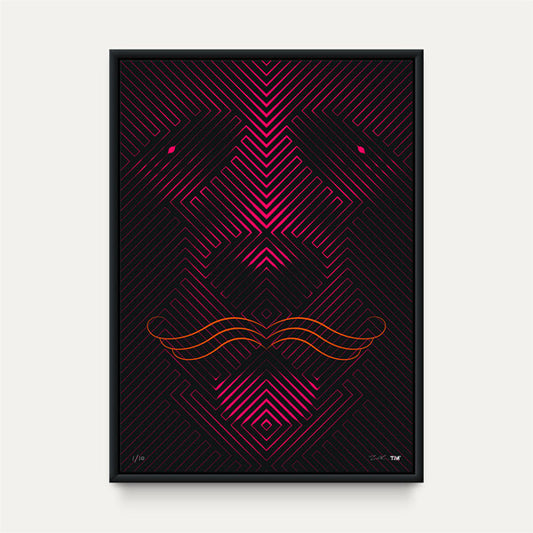 Tim Christie - Dapper Dog - Pink