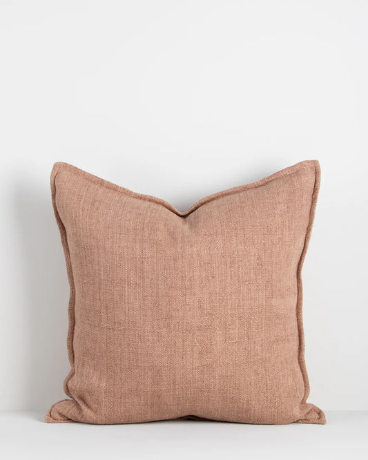 Baya Flaxmill Cushion - Clay