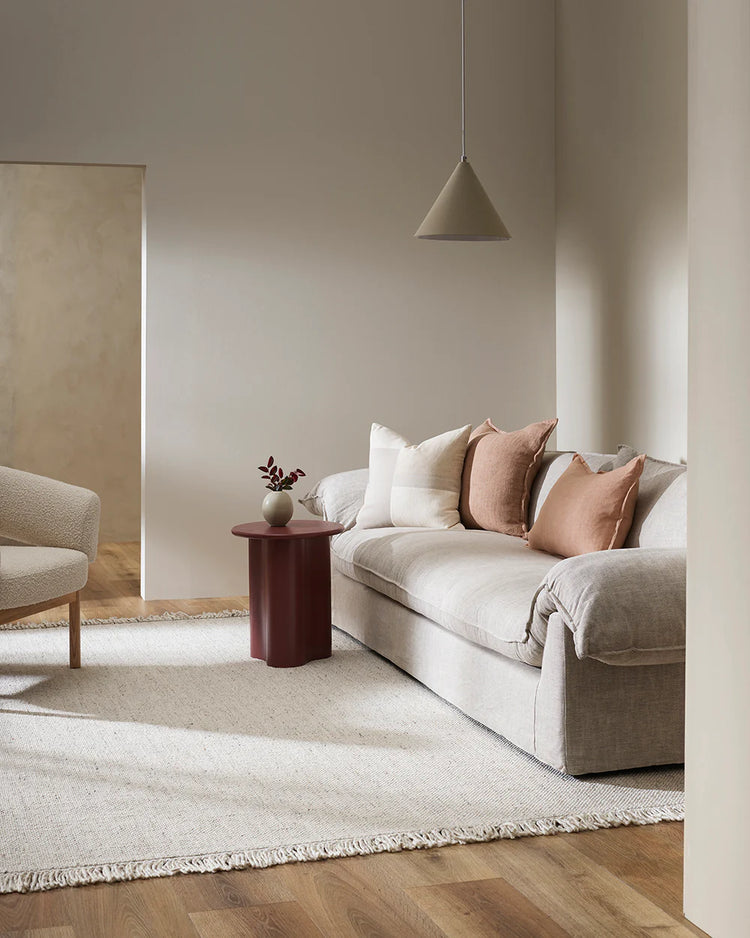 Baya Flaxmill Cushion - Clay