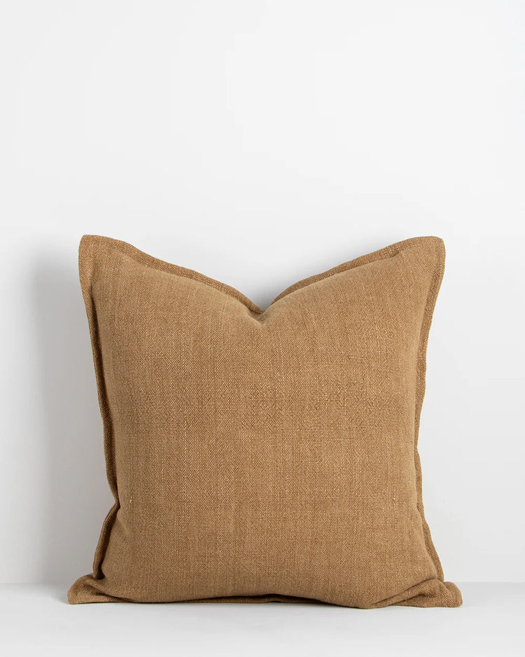 Baya Flaxmill Cushion - Fenugreek