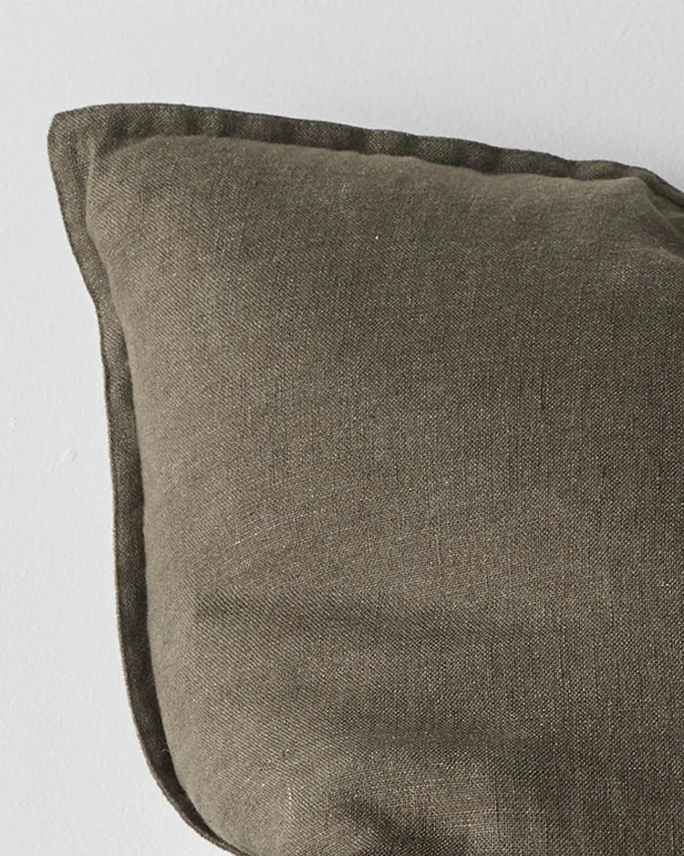 Weave Como Spruce Linen Cushion