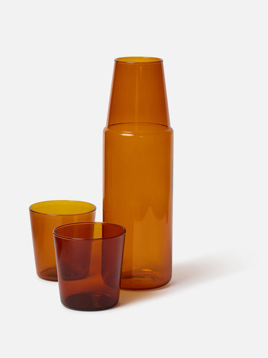 Glass Carafe - Amber