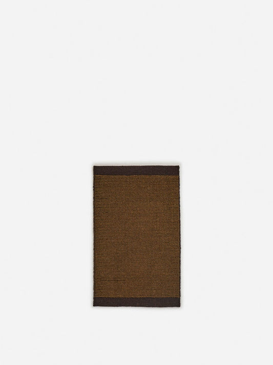 Joni Wool Door Mat - Kelp/Umber