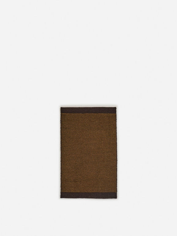 Joni Wool Door Mat - Kelp/Umber