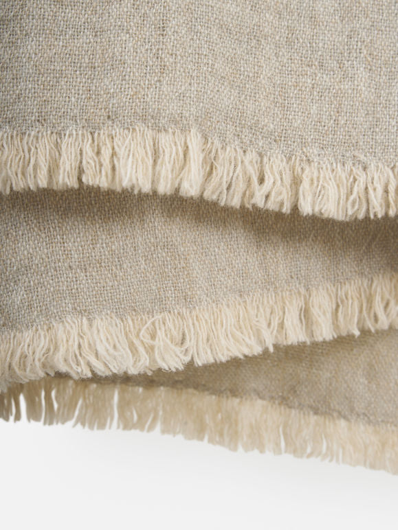 Oslo Haze/Mist Lambswool Throw