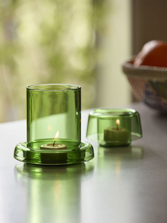 Cascade Hurricane Lamp - Mint