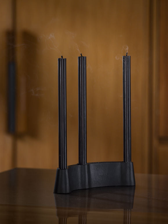 Channel Candle Holder - Triple