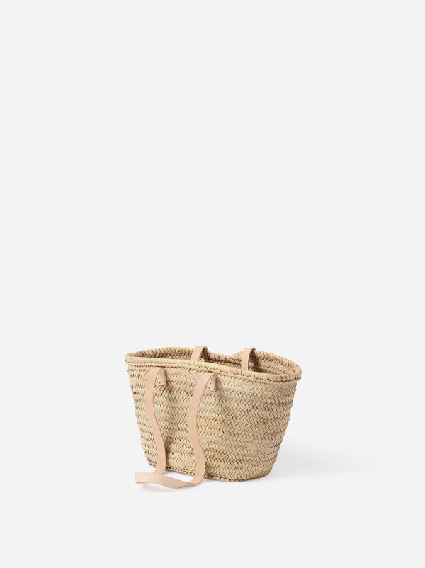 Moroccan Basket - Long Handles
