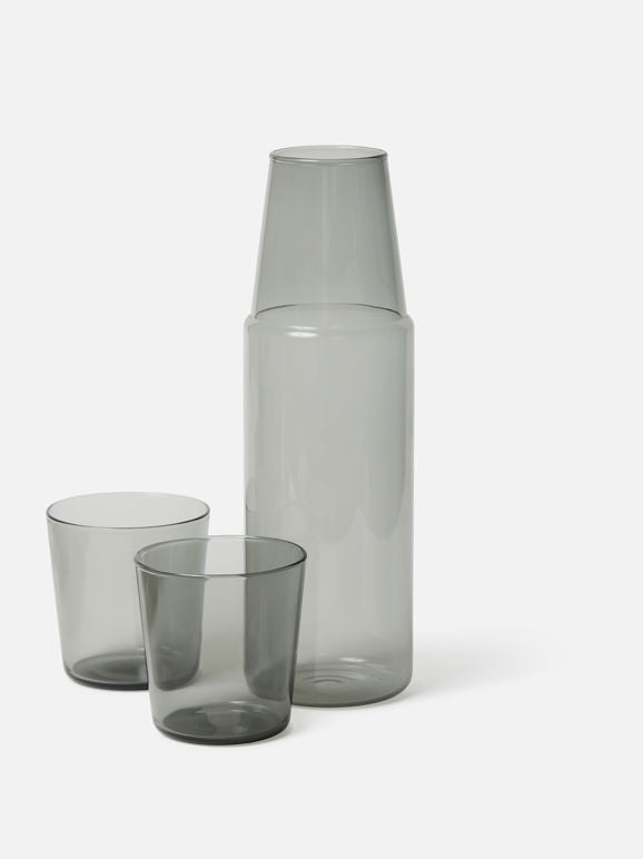 Glass Carafe - Charcoal