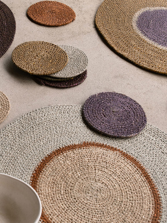 Pinto Coaster - Mulberry/Multi Set of 4