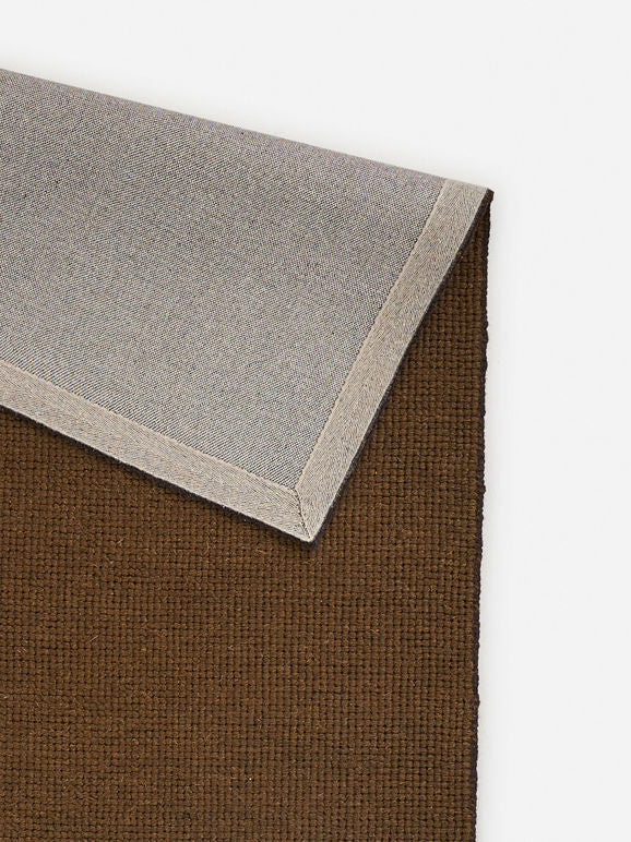 Joni Wool Door Mat - Kelp/Umber