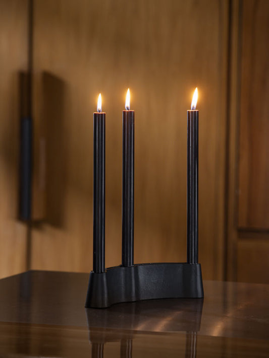 Channel Candle Holder - Triple