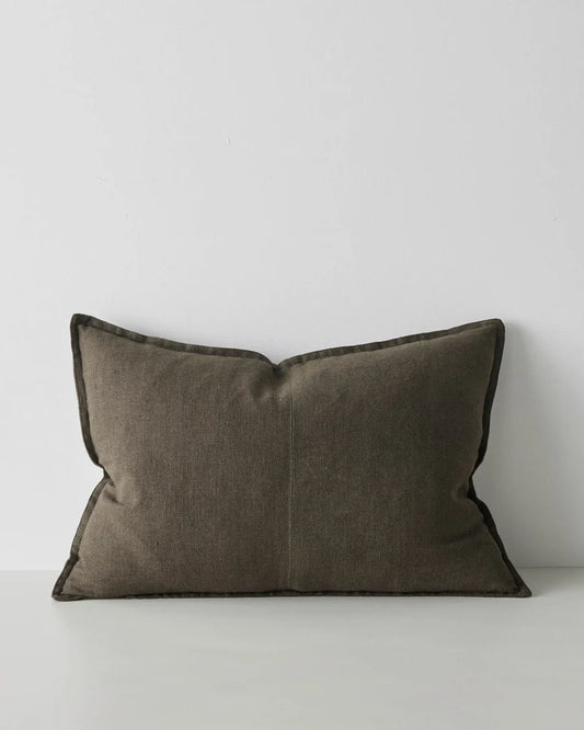 Weave Como Spruce Linen Cushion