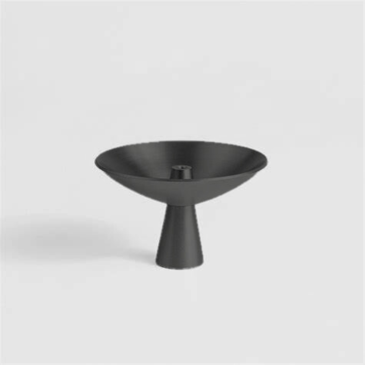 Alta Saturn Incense Holder - Black Finish