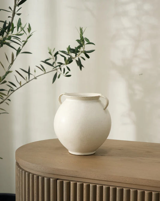 Matte Speckle Large Vase