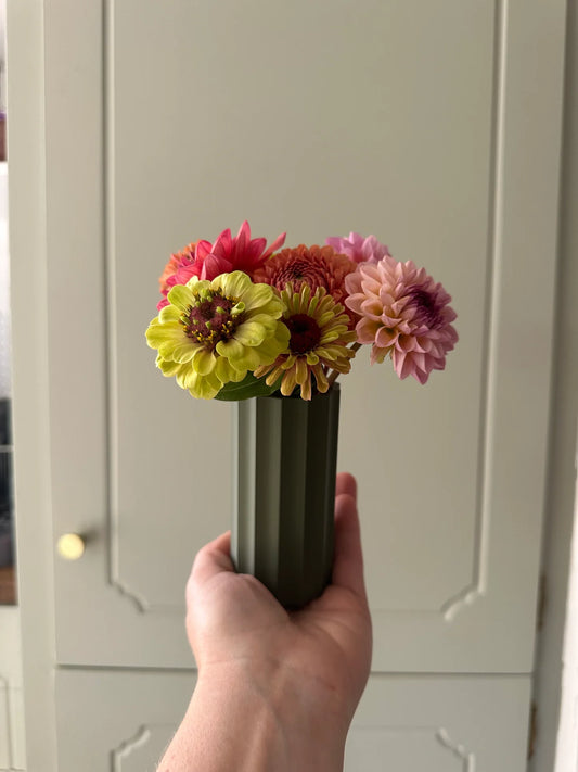 The Mini Millie Vase - Olive