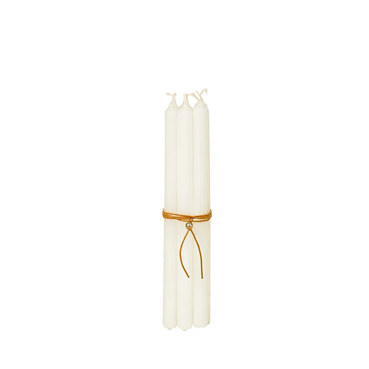 Broste Candle S/8 - Ivory