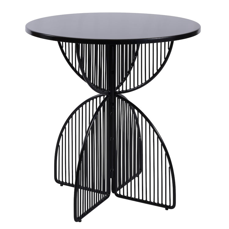 Ico Traders Omaha Cafe Table - Stainless Steel