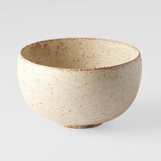 Made in Japan Sand Fade Large U Shaped Bowl