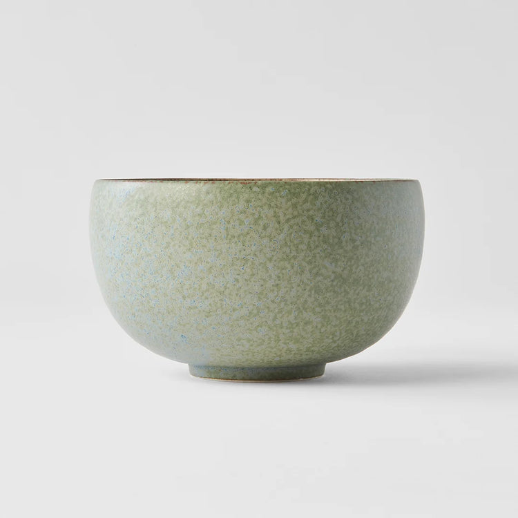 Made in Japan Green Fade Large U Shape Bowl